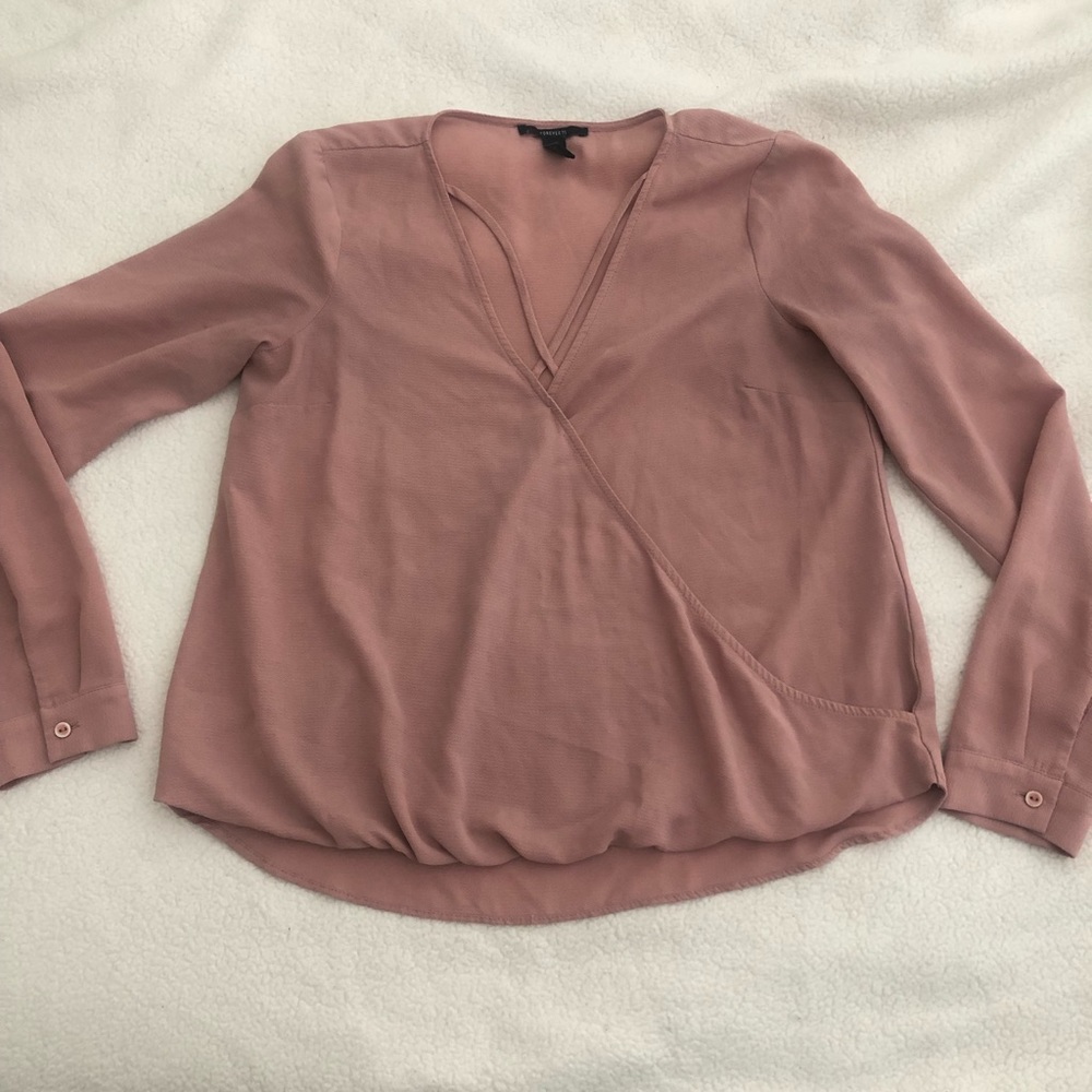 Forever 21 Mauve Blouse
